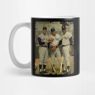 Roger Maris, Mickey Mantle, and Elston Howard in New York Yankees Mug